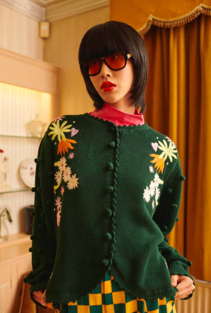 olivia rubin knitted top