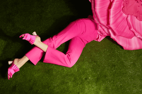 helsinki, Minna Parikka pink heels campaign.