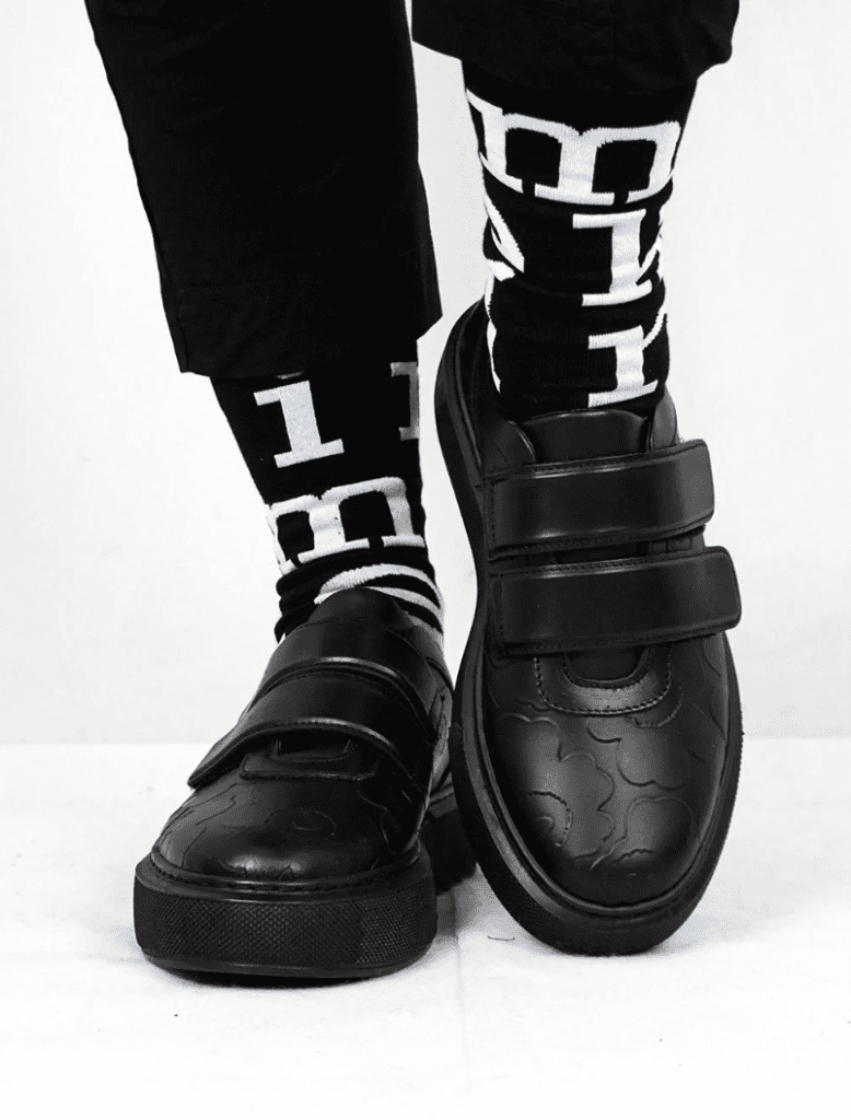 Marimekko black shoes.