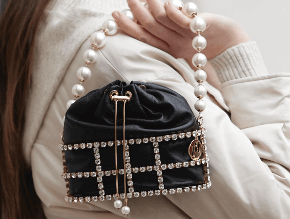 jewelled clutches