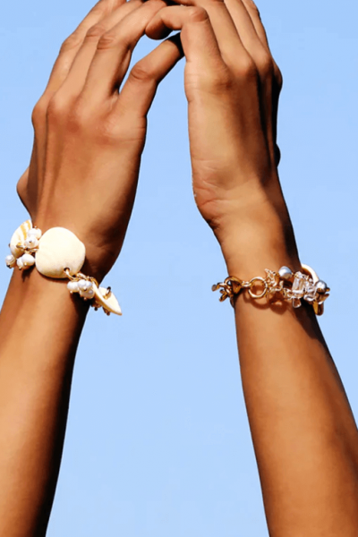 TOHUM sea-inspired bracelets.