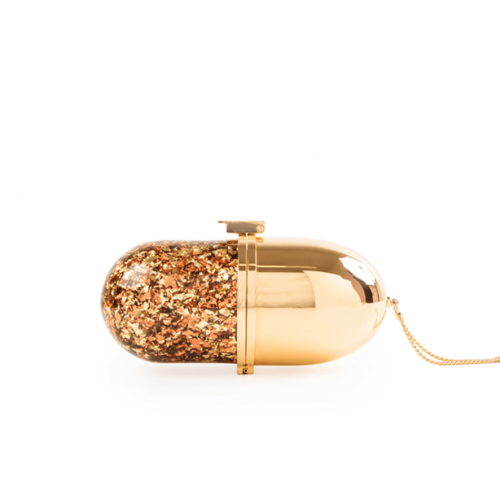 Marzook Pill Bag Gold.