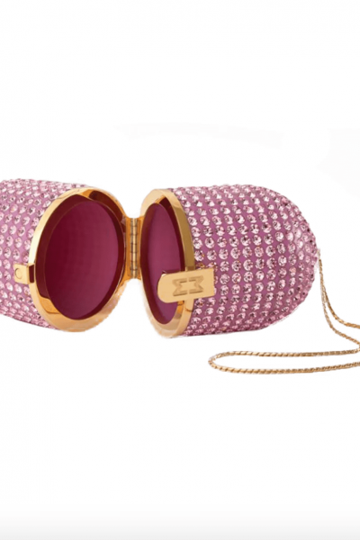 Marzook Brass and Crystal Pill Bag - Fashion